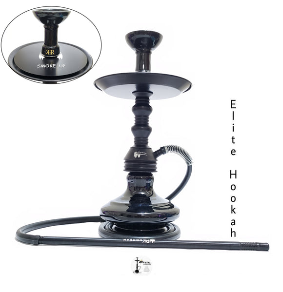 Narguile Fulgore Smoke Up Black Preto Completo