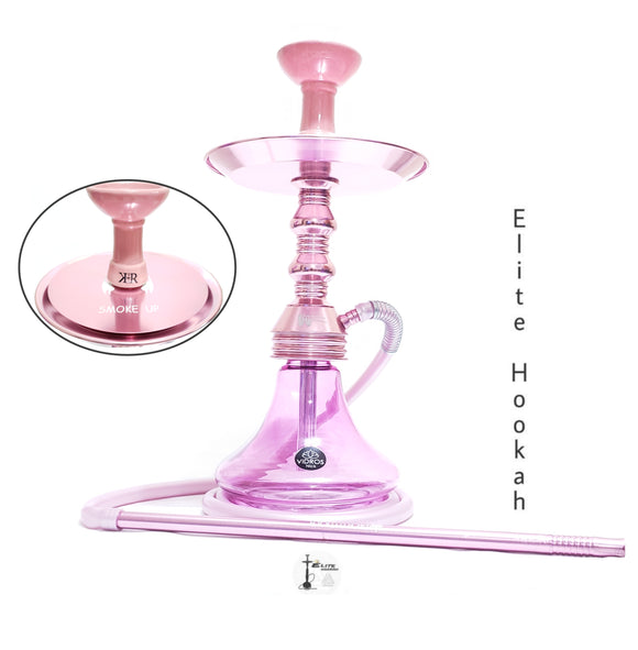 Narguile Fulgore Smoke Up Rose Completo