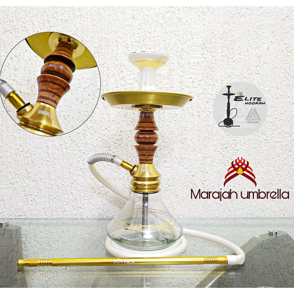 Narguile Marajah Umbrella Nano Dourado
