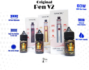 VAPE SMOK PEN V2 ORIGINAL + JUICE 30ML