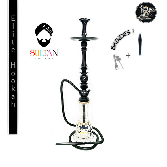 Narguile Mani Sultan Completo preto + brindes