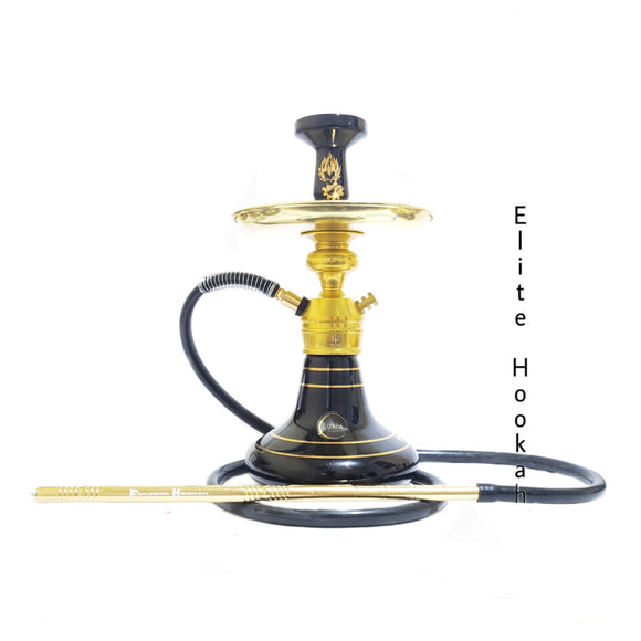Narguile Triton zip Completo dourado