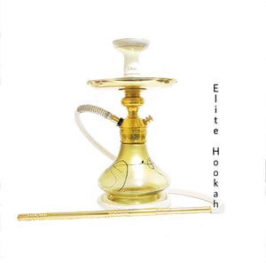 Narguile Triton zip Completo dourado