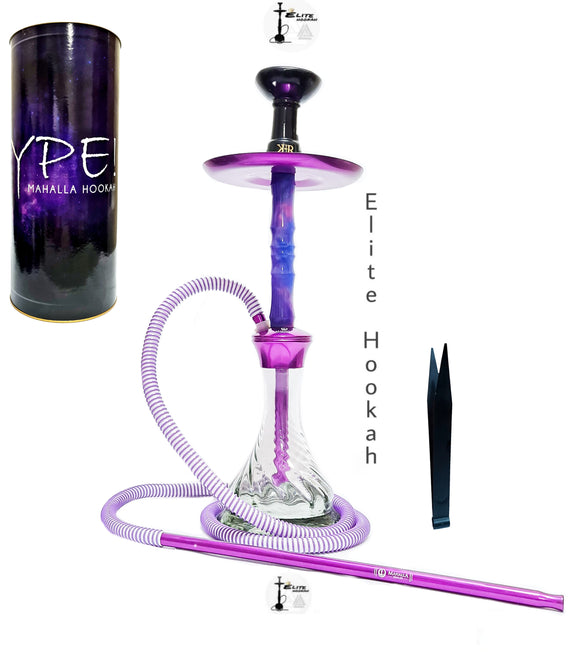Narguile mahalla Hype Roxo Completo