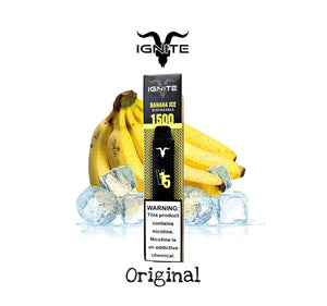 Pod ingnite 1.500 puffs Banana ice