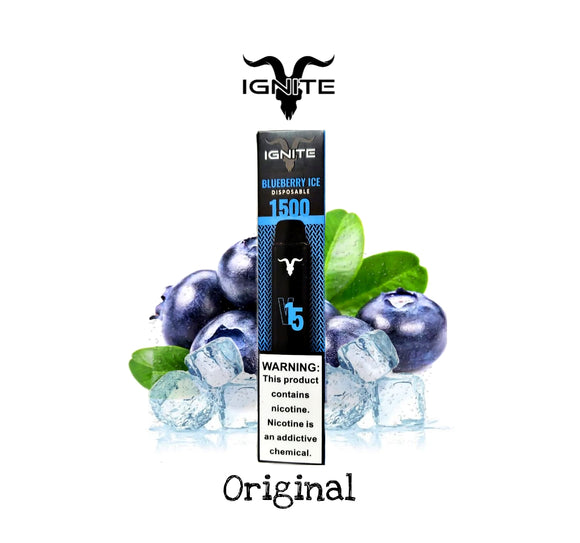 Pod ingnite 1.500 puffs Blueberry ice