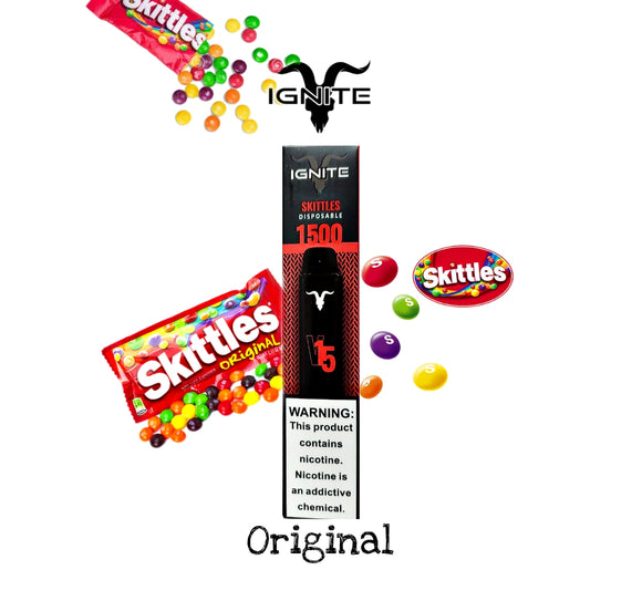 Pod ingnite 1.500 puffs Skittles