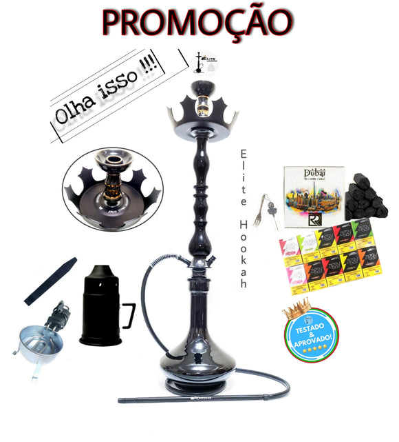PROMOCÃO Kit Narguile Love hookah grande Completo