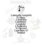 PROMOCÃO Kit Narguile Love hookah grande Completo