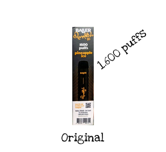 Pod Baller 1.600 puffs Abacaxi ice
