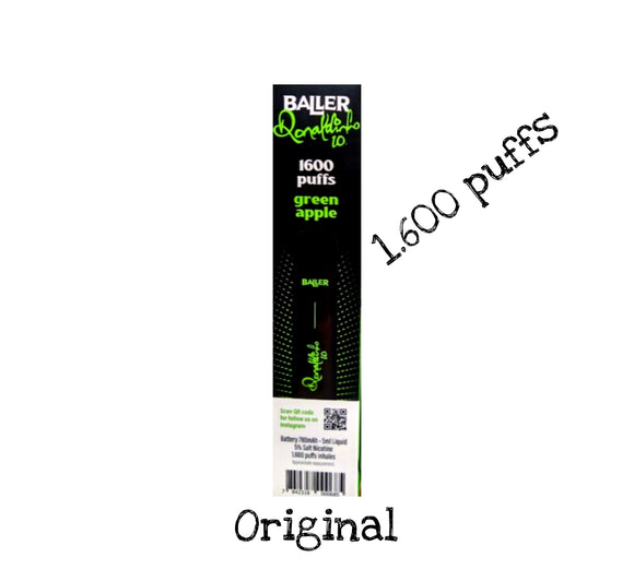 Pod Baller 1.600 puffs Maça verde